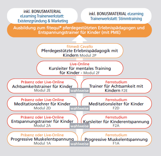 fitequi® pferdegestützter Erlebnispädagoge und Entspannungstrainer für Kinder mit PME